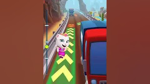 Talking Tom Gold Run Cat PRINCESS AnGeLaho Complete daily contest in 48 seconds