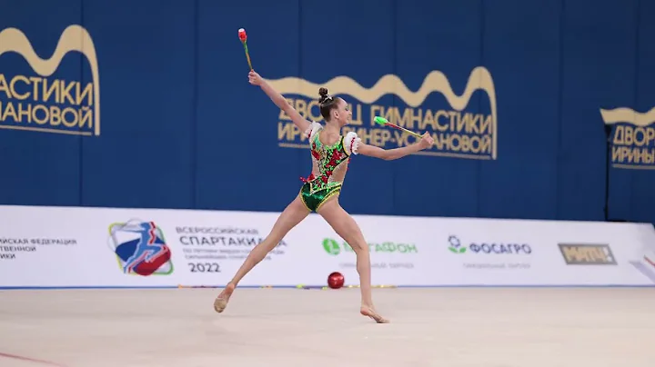 Diana Chugunihina Clubs Spartakiad 2022 AA Final