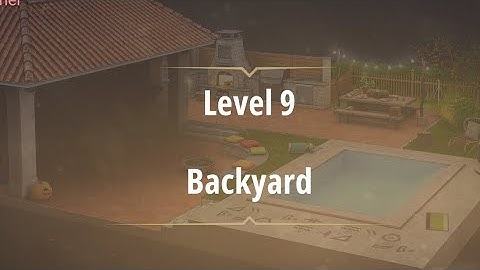 Room & Exits Escape Room level 9 Backyard (Murder dressed in white) Chapter 3 Walkthrough