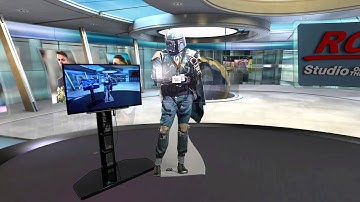 Ross Video Virtual Set Recording Test