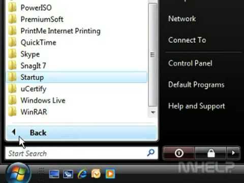Learn How to: Autostart Excel on computer startup - Microsoft Excel 2007