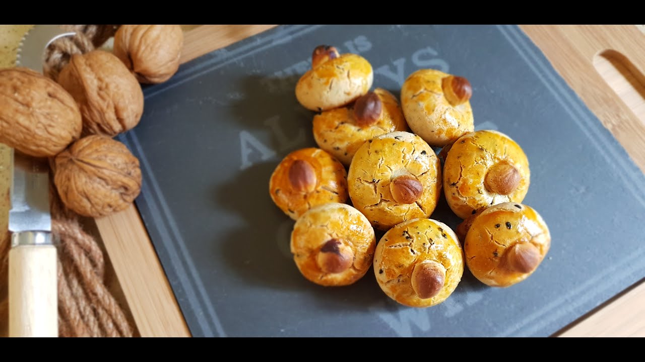 ÇÖREK OTLU MİNİ KURABİYE TARİFİ YouTube