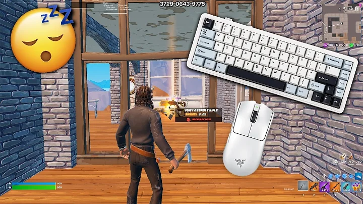 AULA F65😍Satisfying Keyboard & Mouse Sounds ASMR 240FPS 4K