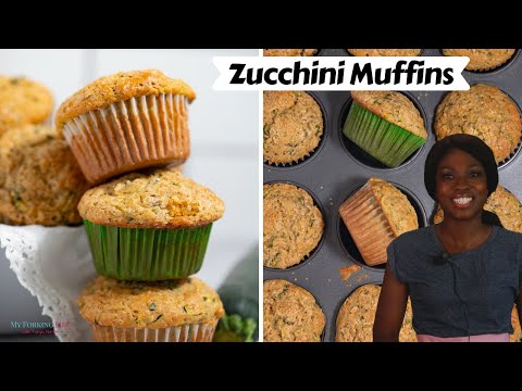 Video: Chicken And Zucchini Muffins - A Step By Step Recipe With A Photo
