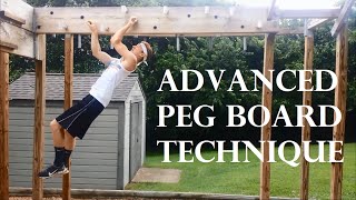 Ninja Warrior: Hardest Technique EVER?!? Advanced Peg Board Technique & Training