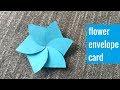 DIY - Flower Envelope Card | Cute Envelope Card | Birthday Card Idea