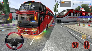 Ngeri! Bus Agra Mas Nerobos Palang Kereta Gara-Gara Jam Mepet screenshot 3