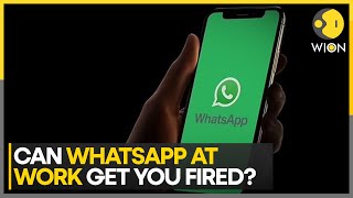 Workplace WhatsApp Chats Face Legal Heat | Latest News | WION