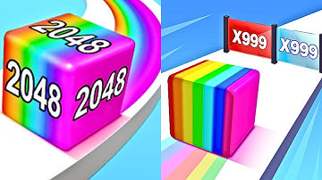 Jelly Run 2048 🍬 Max Level Gameplay | High Score Challenge | Old vs Latest | Satisfying Merge