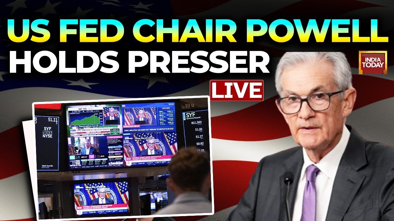 LIVE: Fed Chair Jerome Powell Holds Presser After Federal Reserve ...