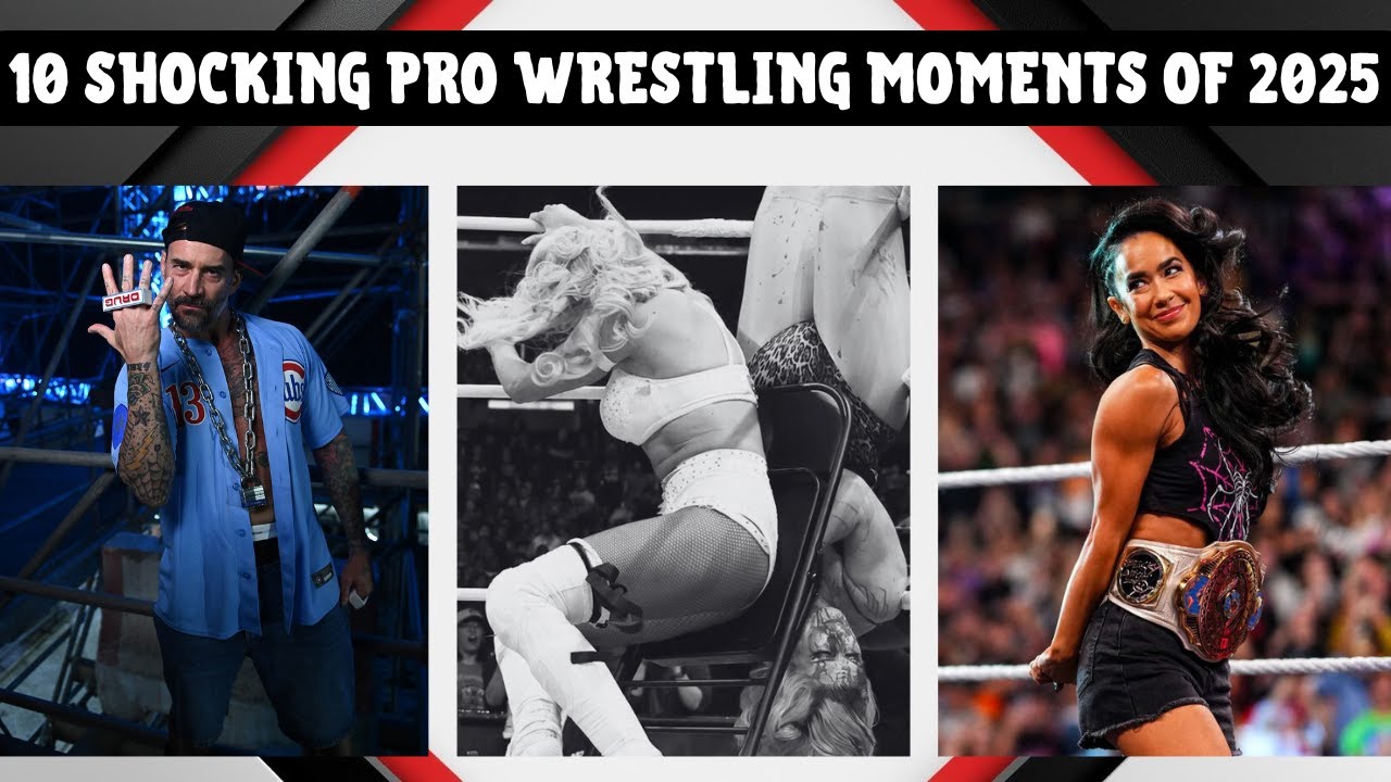 10 шокирующих моментов рестлинга 2025 года