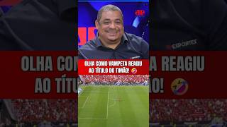 HAHAHAHAHA! OLHA COMO VAMPETA REAGIU AO CORINTHIANS CAMPEÃO CONTRA O FLAMENGO NA SUPERCOPA!