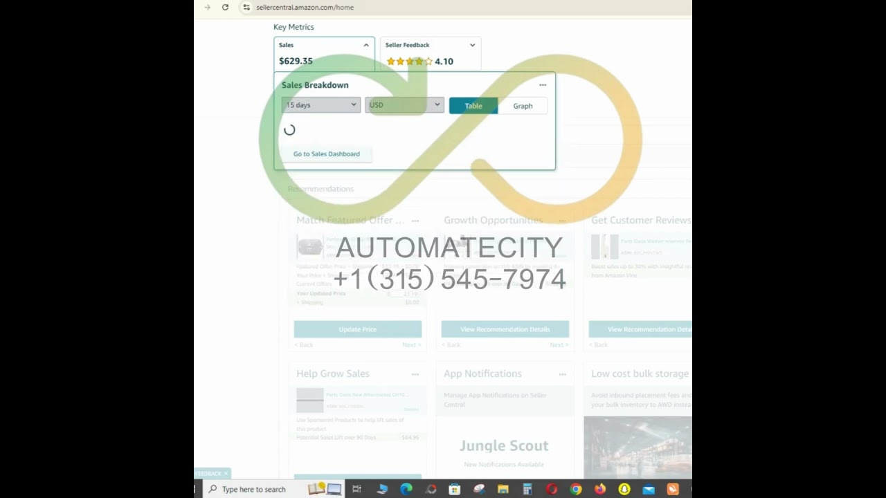 AMAZON LIVE SALES RESULTS  