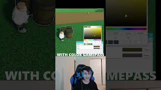 Painting With Color Gamepass Vs Without Color Gamepass Theme Park Tycoon 2