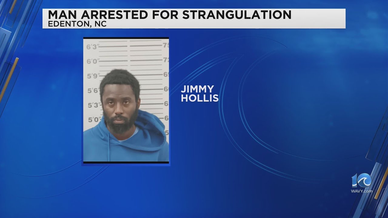 Edenton man arrested in connection with strangulation - YouTube