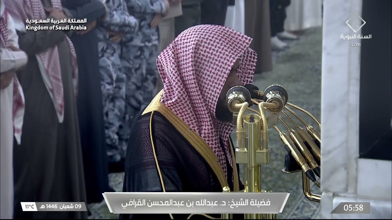 صلاة الفجر للشيخ عبدالله القرافي 9 شعبان 1446هـ