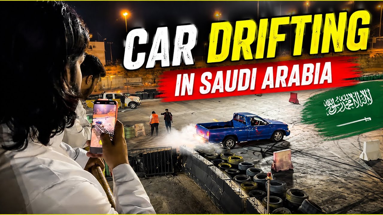 Car Drifting in Saudi Arabia - YouTube