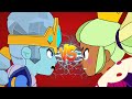 Amber frost queen vs mandy brawl stars animation  part 2    candyland  ledymation