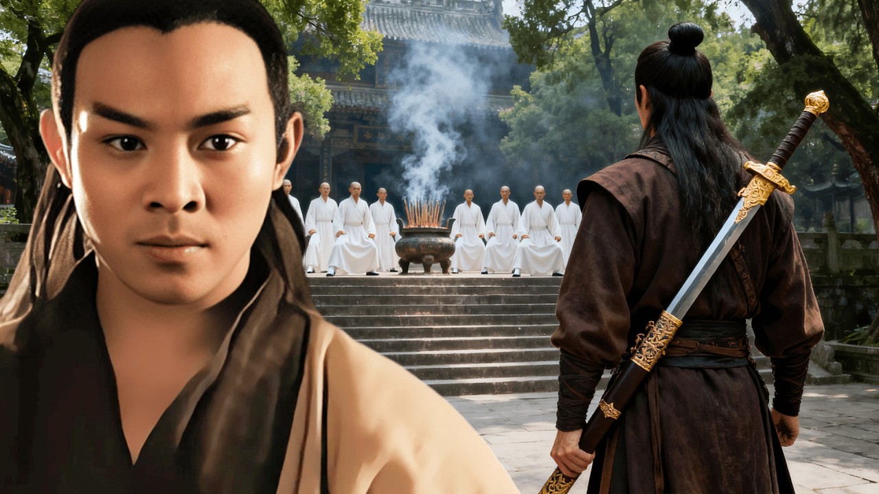 少年功夫高強，孤身大戰少林18棍僧！ 