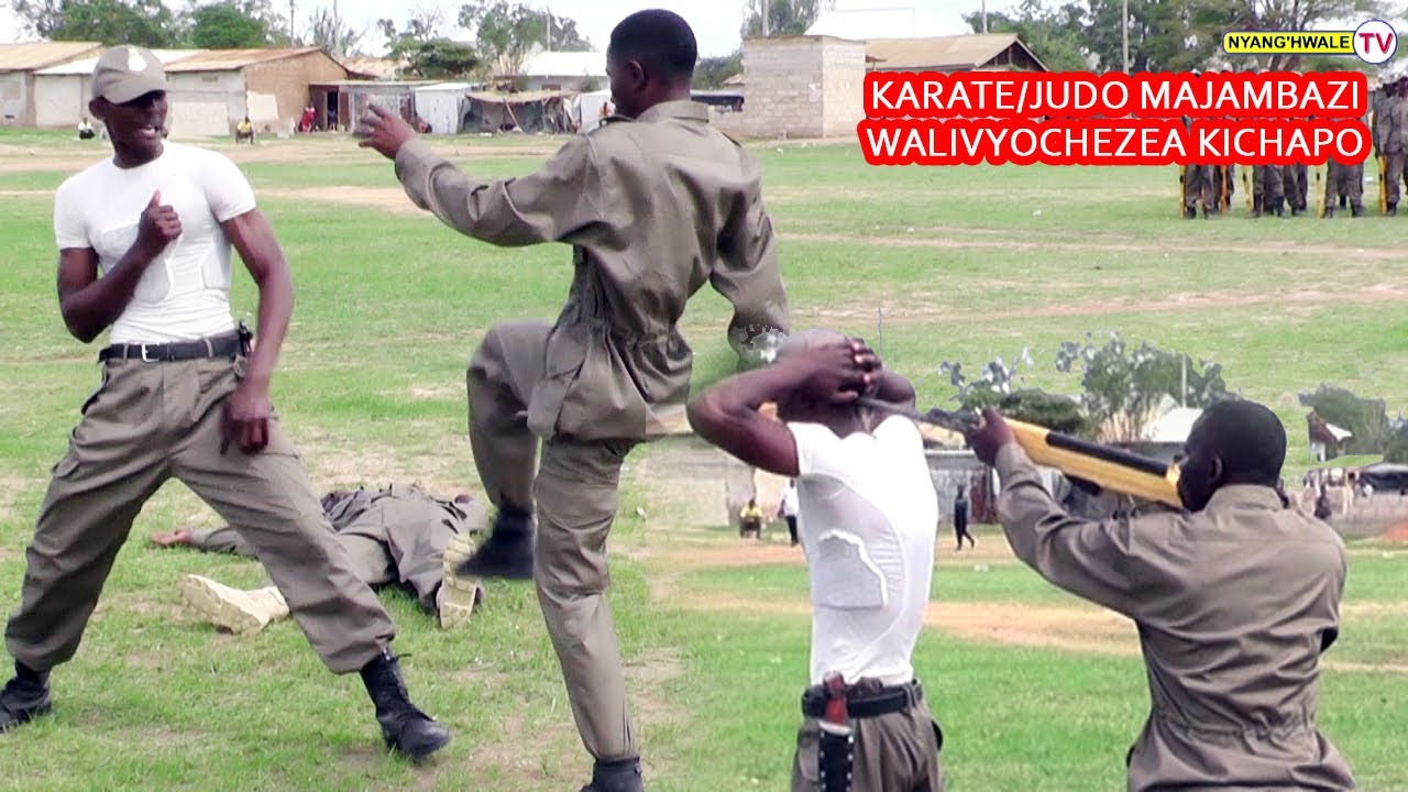 SHUHUDIA MLIZI ALIVYOWACHAPA MAJAMBAJI KARATE/JUDO