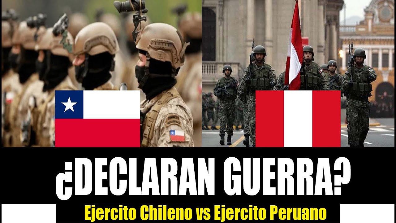 ¿Quien ganaria entre Chile vs Peru? - Comparacion militar 🇨🇱 VS 🇵🇪