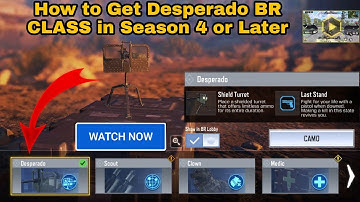 How to Unlock Desperado BR CLASS in Season 4 COD Mobile | Credit Store Update | Wisdom Frost