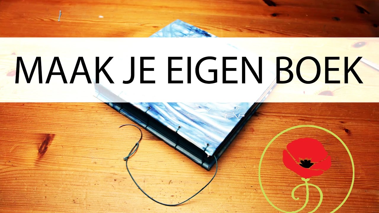 Spiksplinternieuw Maak je eigen boek - YouTube NY-14