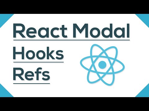 React Modal Component With React Hooks, Refs And Create Portal - React Javascript Tutorial