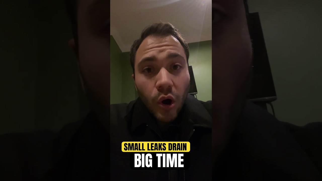 Small leaks drain big time 