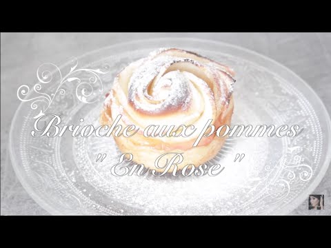 recette-:-brioches-en-forme-de-rose---aux-pommes--