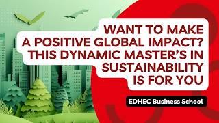 هل ترغب في إحداث تأثير عالمي إيجابي؟ هذا البرنامج الديناميكي للماجستير في الاستدامة مصمم خصيصًا لك. screenshot 5