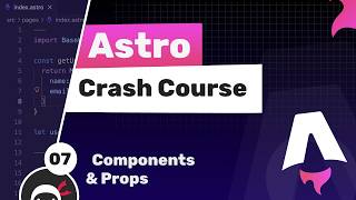 [Net Ninja] Astro Crash Course #7 - Reusable Components