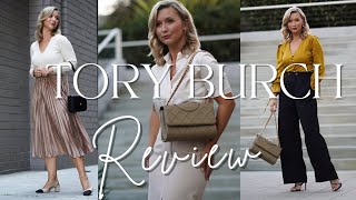 TORY BURCH FLEMING & ROBINSON BAGS FULL REVIEW AND LOOKBOOK! + TORY BURCH 30% OFF FALL EVENT screenshot 5