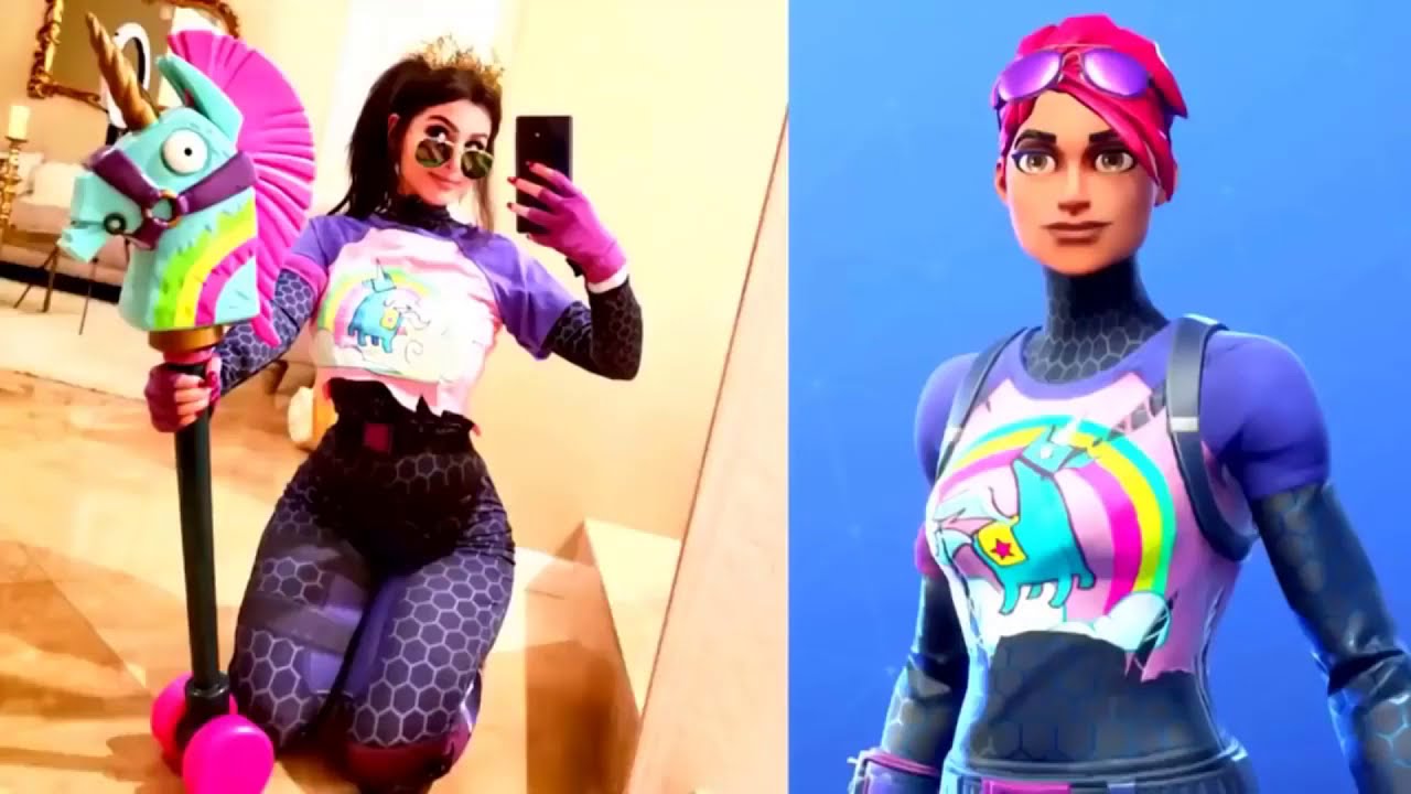 TOP THICC FORTNITE SKINS IN REAL LIFE..! - YouTube