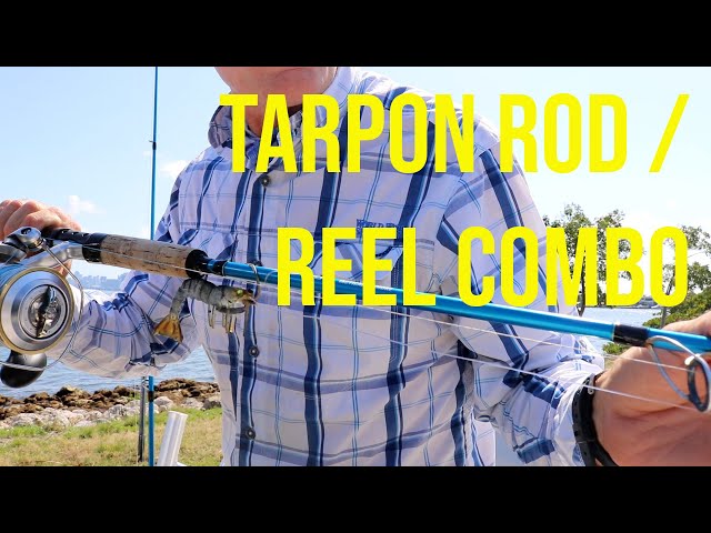 What Tarpon Rod and reels Combo TFO Tactical Inshore for Miami