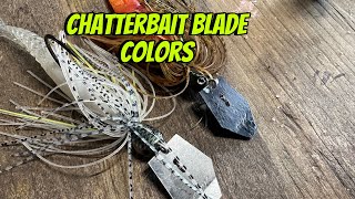 The Importance Of Chatterbait Blade Colors…