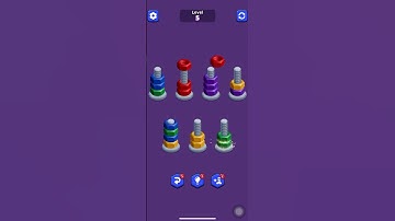 Color Nuts Sort Master Game Level 5 #shorts #gaming