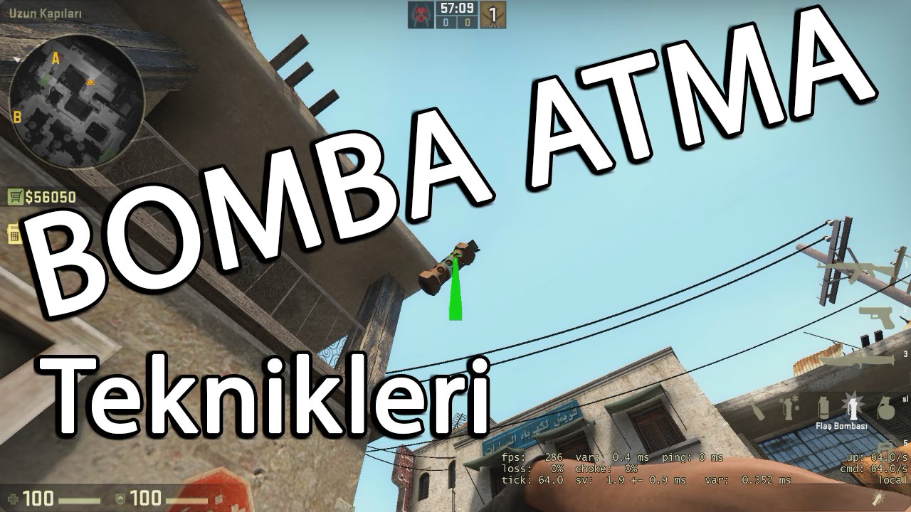 CS:GO Bomba Nasıl Atılır? Dust 2 Teknikler&Taktikler