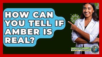 How Can You Tell If Amber Is Real? - Earth Science Answers