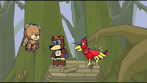 Scribblenauts Unlimited Wii U 74 Banjo Kazooie in Object Editor