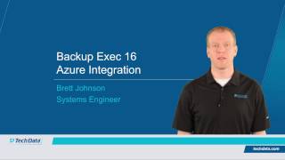 Backup Exec 16 Demo - Azure Storage Integration