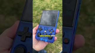 Play 22,000 games anywhere #r36s #r36max #playstation #nintendo #retrogaming #n64 #psp #emulator
