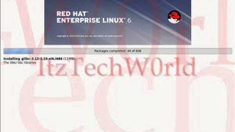 How to install Redhat Enterprise Linux 6