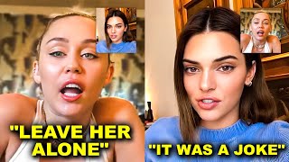 Miley Cyrus CONFRONTS Kendall Jenner For Bullying Selena