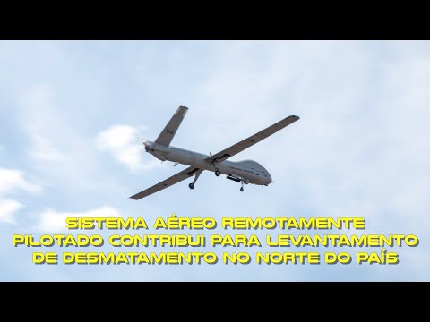 Sistema Aéreo Remotamente Pilotado combate desmatamento na Amazônia