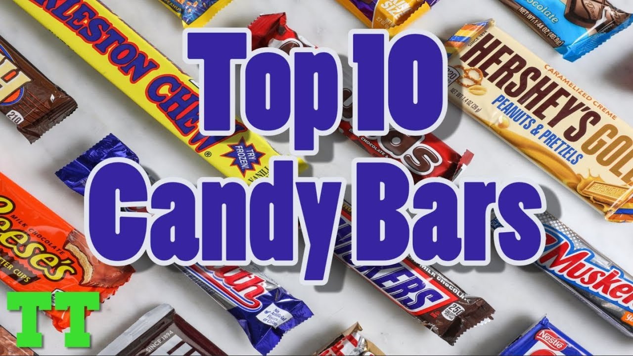 Top 10 Candy Bars Tank Talks Youtube