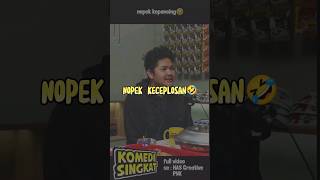 Nopek keceplosan | Nopek Novian praz teguh PWK#shorts #nopeknovian #prazteguh #komedi