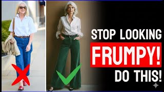Elegant Women STOP Styling Wide-Leg Jeans Wrong After 50 — Do THIS Instead!