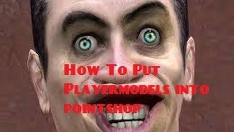 How To Put Playermodels Into Pointshop "UPDATED"