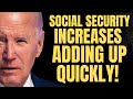 Social Security INCREASES Adding Up QUICKLY! Social Security, SSI, SSDI Payments